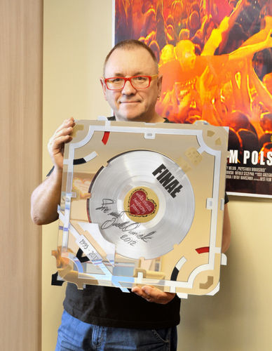 Pamiątkowa Platynowa Płyta Wielkiej Orkiestry Świątecznej Pomocy